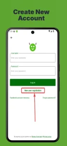 create a new account