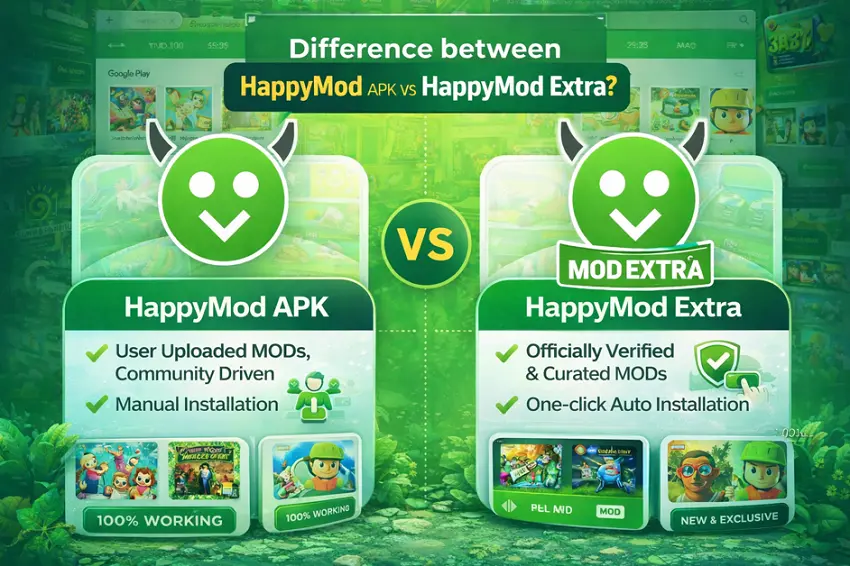 happymod vs happymod extra